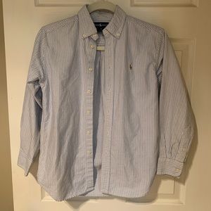Boys’ Ralph Lauren button-down dress shirt, sz 12
